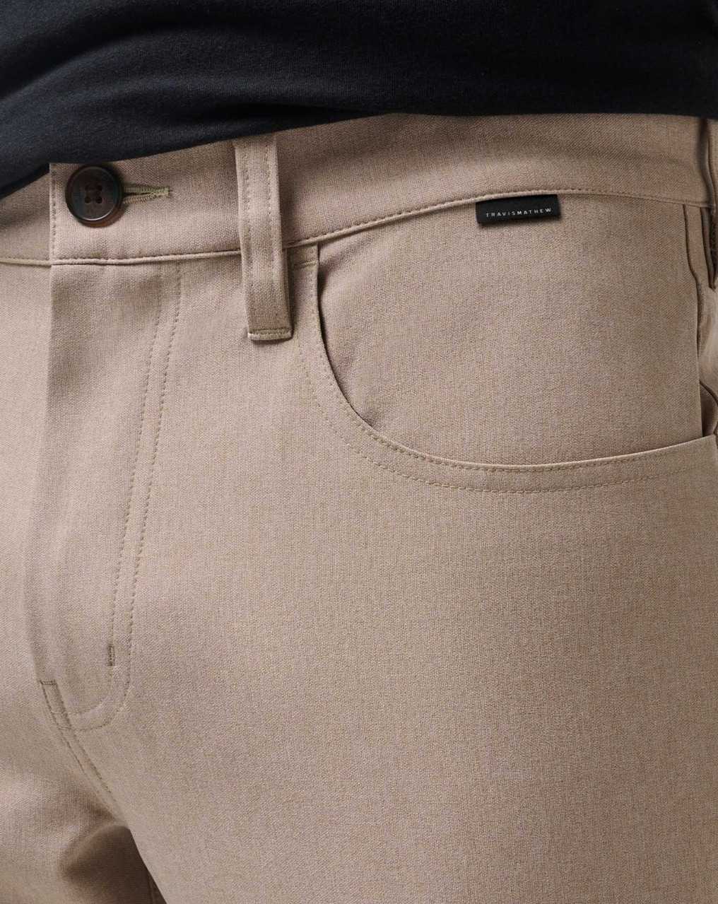 Heather Khaki Travis Mathew Open To Close Pant | XJMH87205