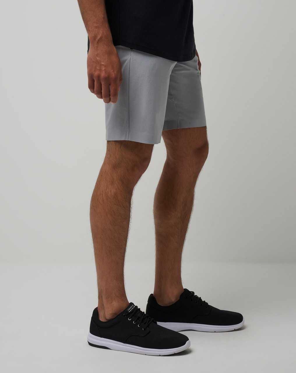 Heather Light Grey Travis Mathew Kite Surfer Short 9in | ZGRX03648