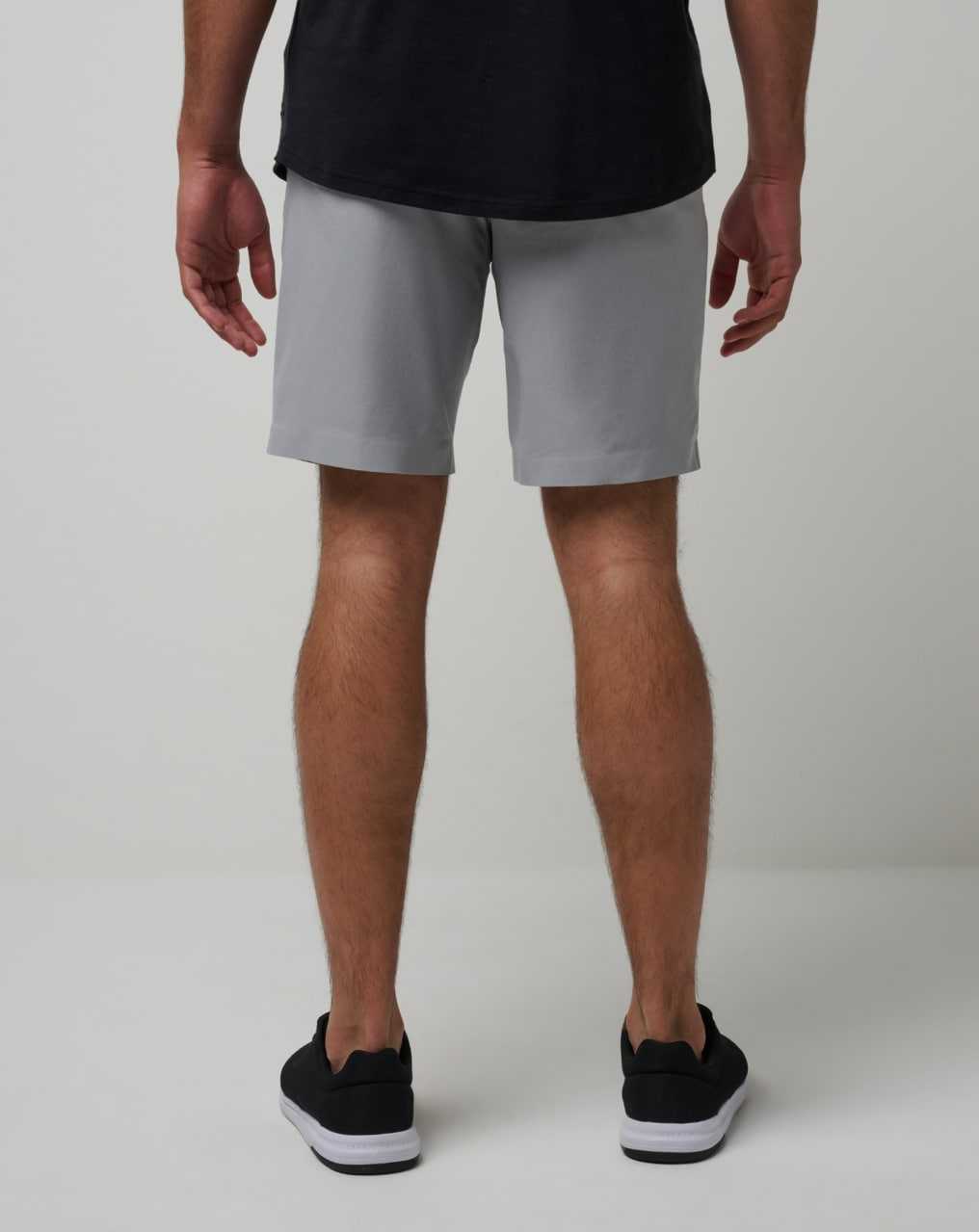 Heather Light Grey Travis Mathew Kite Surfer Short 9in | ZGRX03648