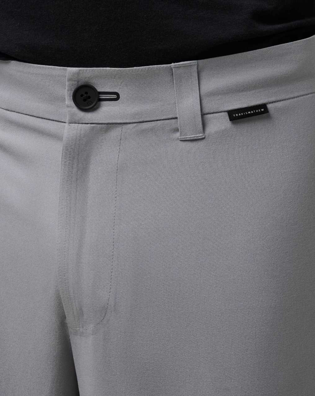 Heather Light Grey Travis Mathew Kite Surfer Short 9in | ZGRX03648