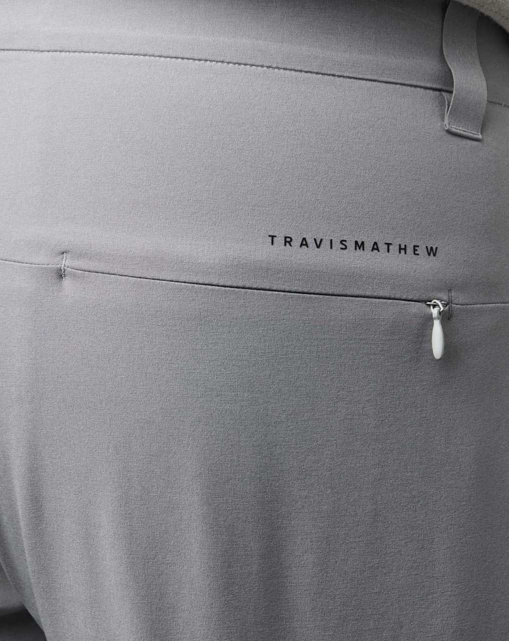 Heather Light Grey Travis Mathew Kite Surfer Short 9in | ZGRX03648