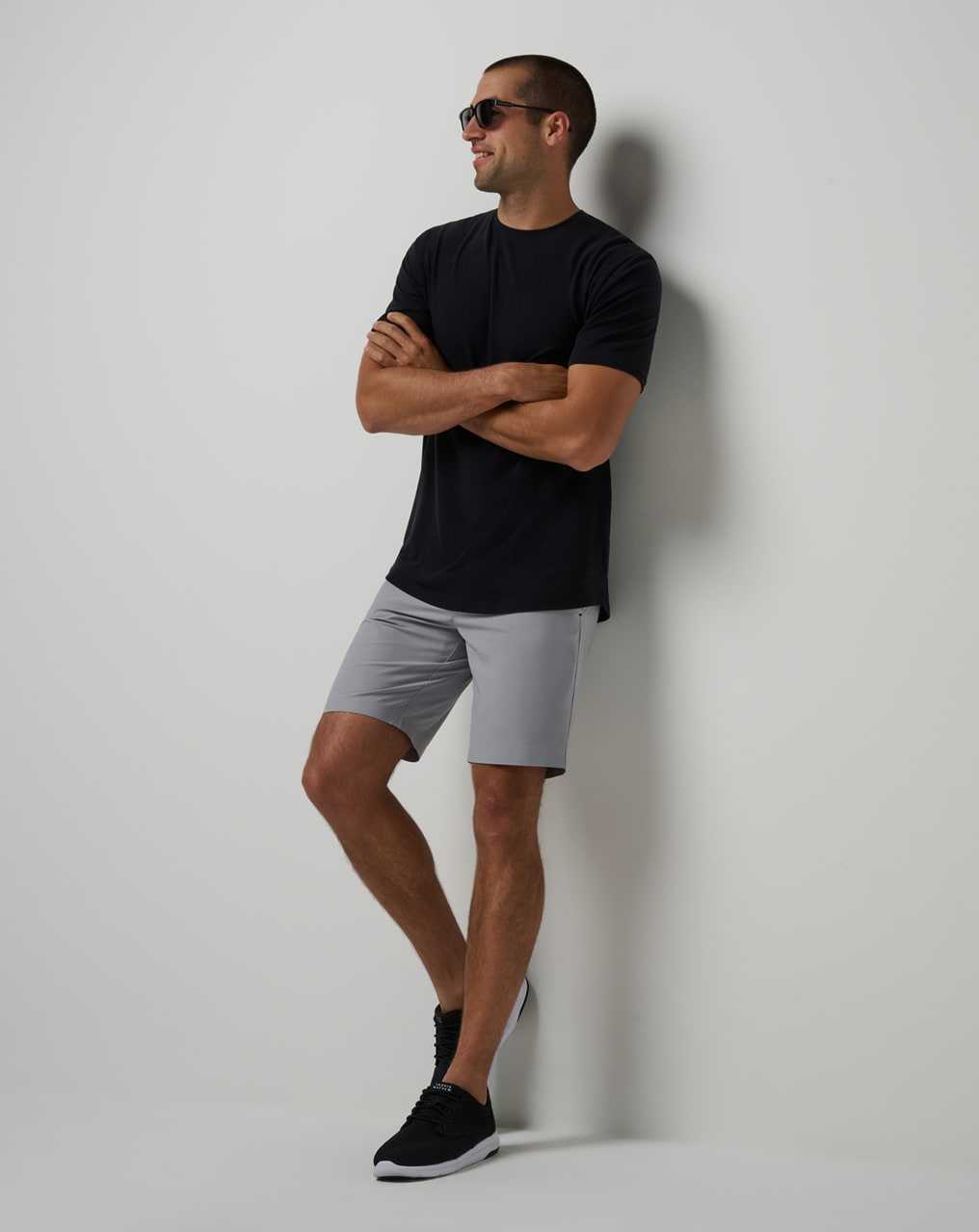 Heather Light Grey Travis Mathew Kite Surfer Short 9in | ZGRX03648