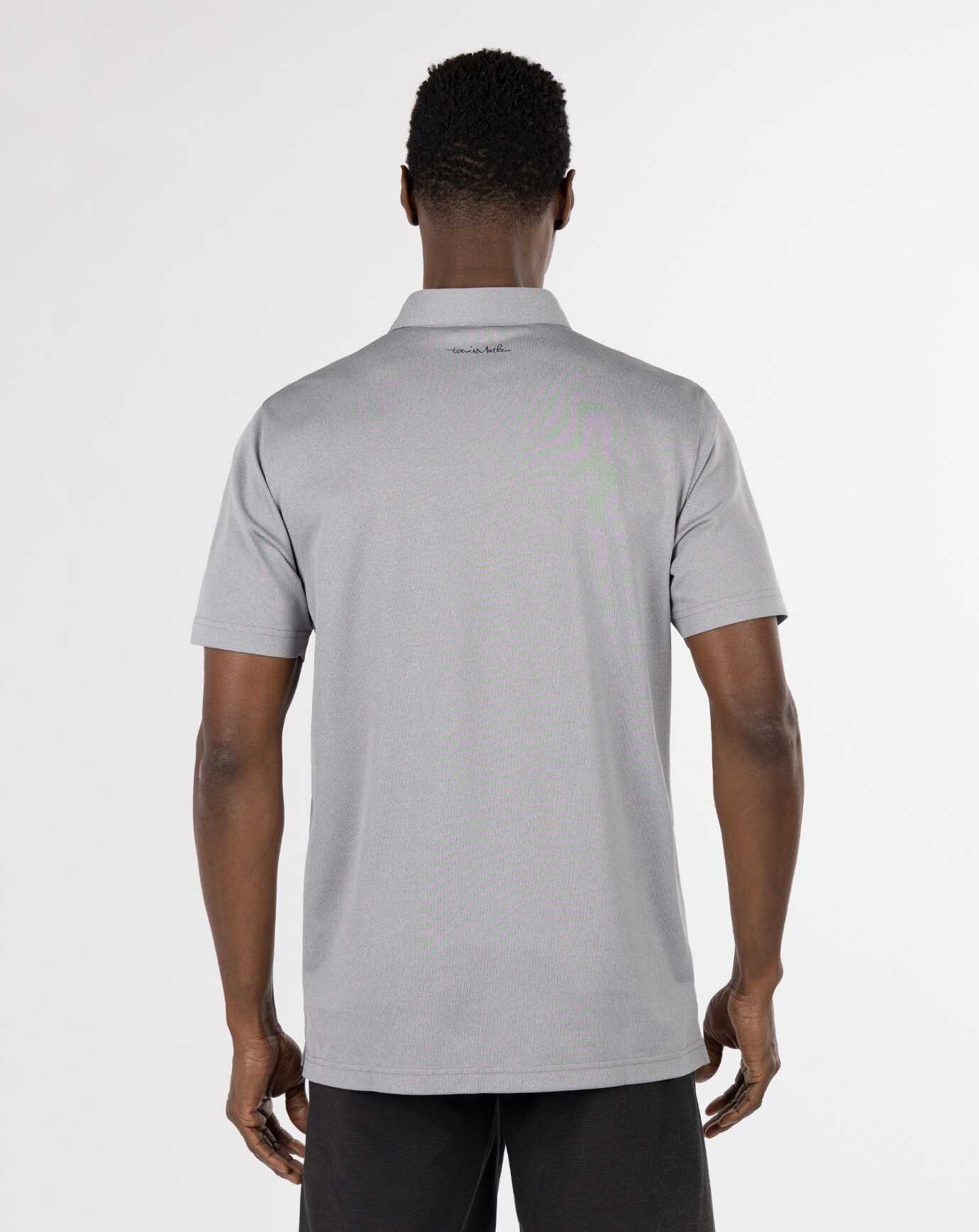 Heather Medium Grey Travis Mathew Sea To Sea Polo | ISXQ50812