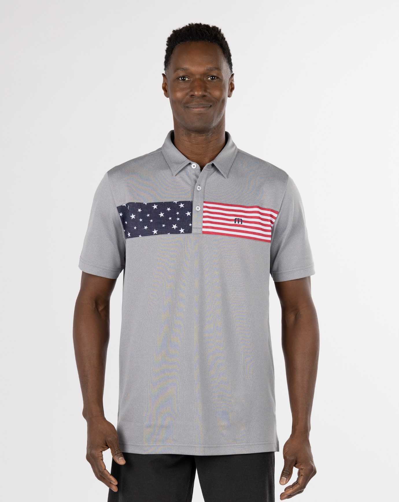 Heather Medium Grey Travis Mathew Sea To Sea Polo | ISXQ50812