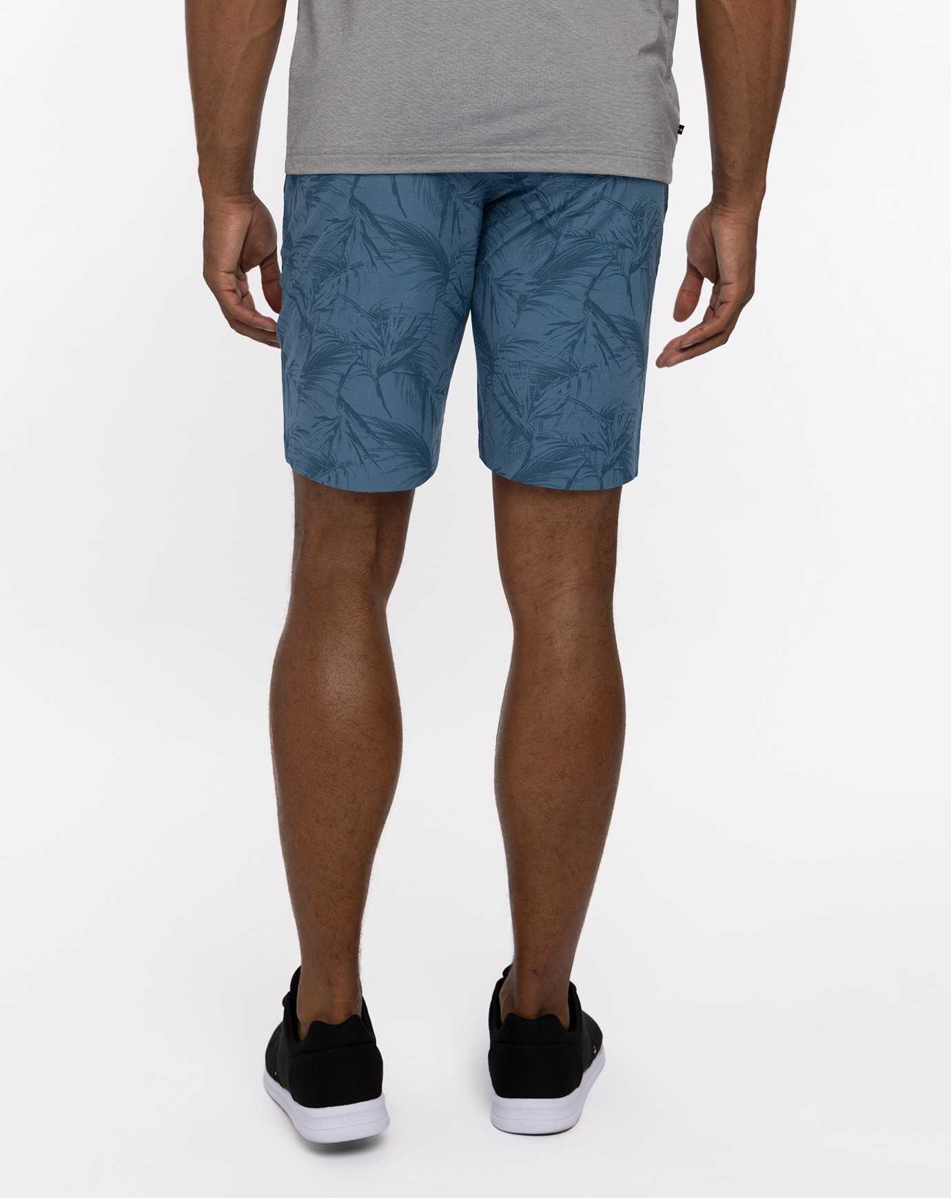 Heather Mid Blue Travis Mathew Jungle Oasis Short 9in | KVLX06814