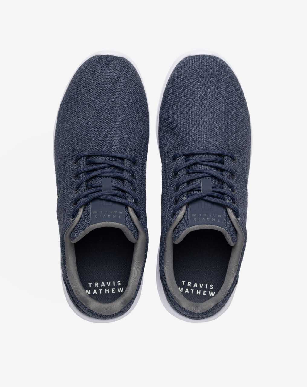 Heather Mood Indigo Travis Mathew The Daily 2 Knit Shoe | TEZA42738