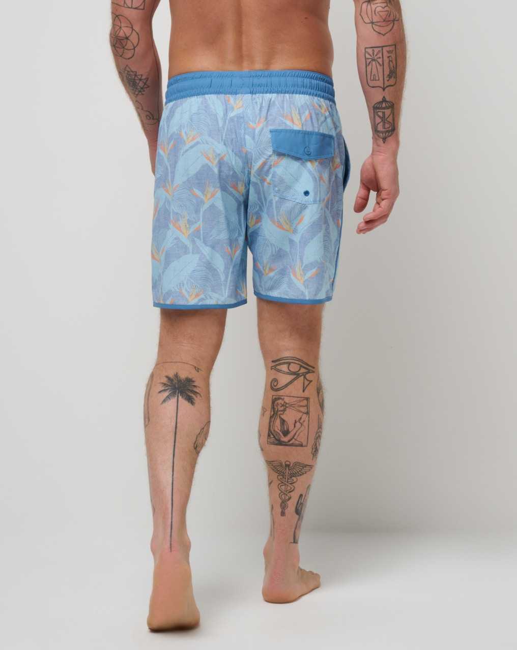 Heather Quiet Harbor Travis Mathew Lava Tunnels Boardshort | HDKI31780