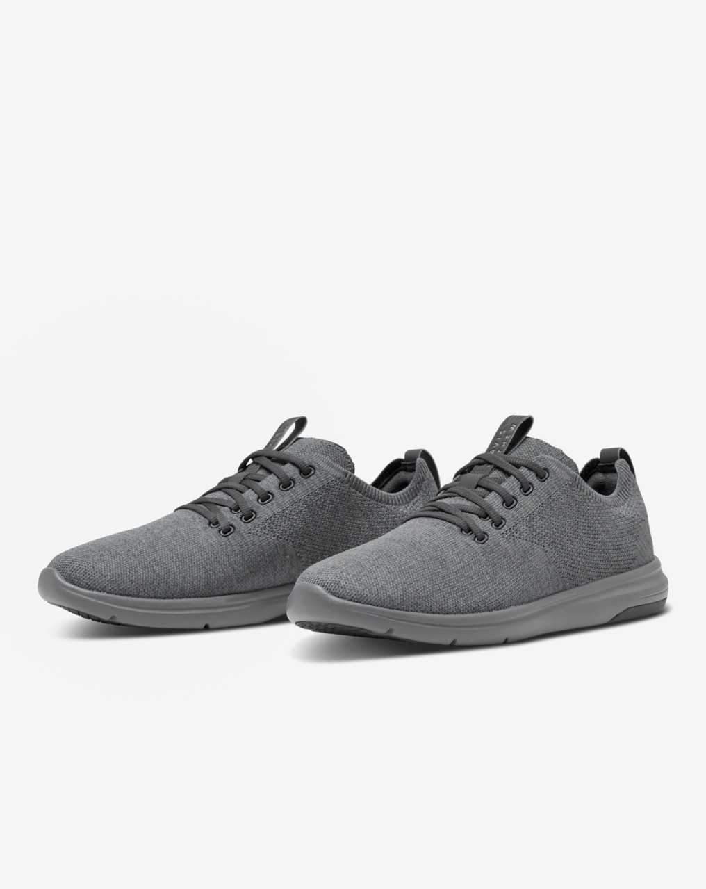 Heather Quiet Shade/Grey Pinstripe Travis Mathew The Daily Lite Shoe | EGMX21094