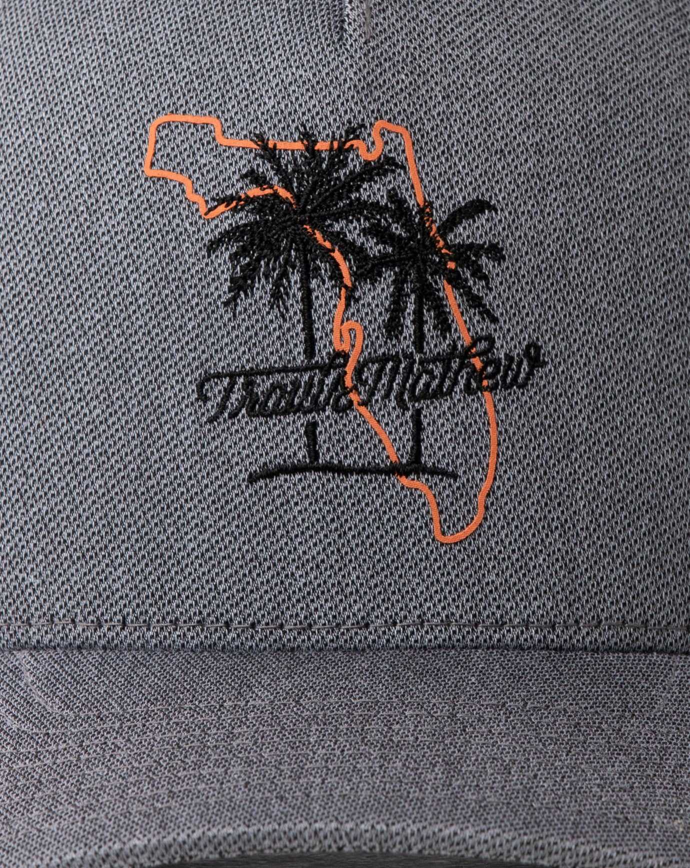 Heather Quiet Shade Travis Mathew Best Beach Snapback Hat | CWHF29580