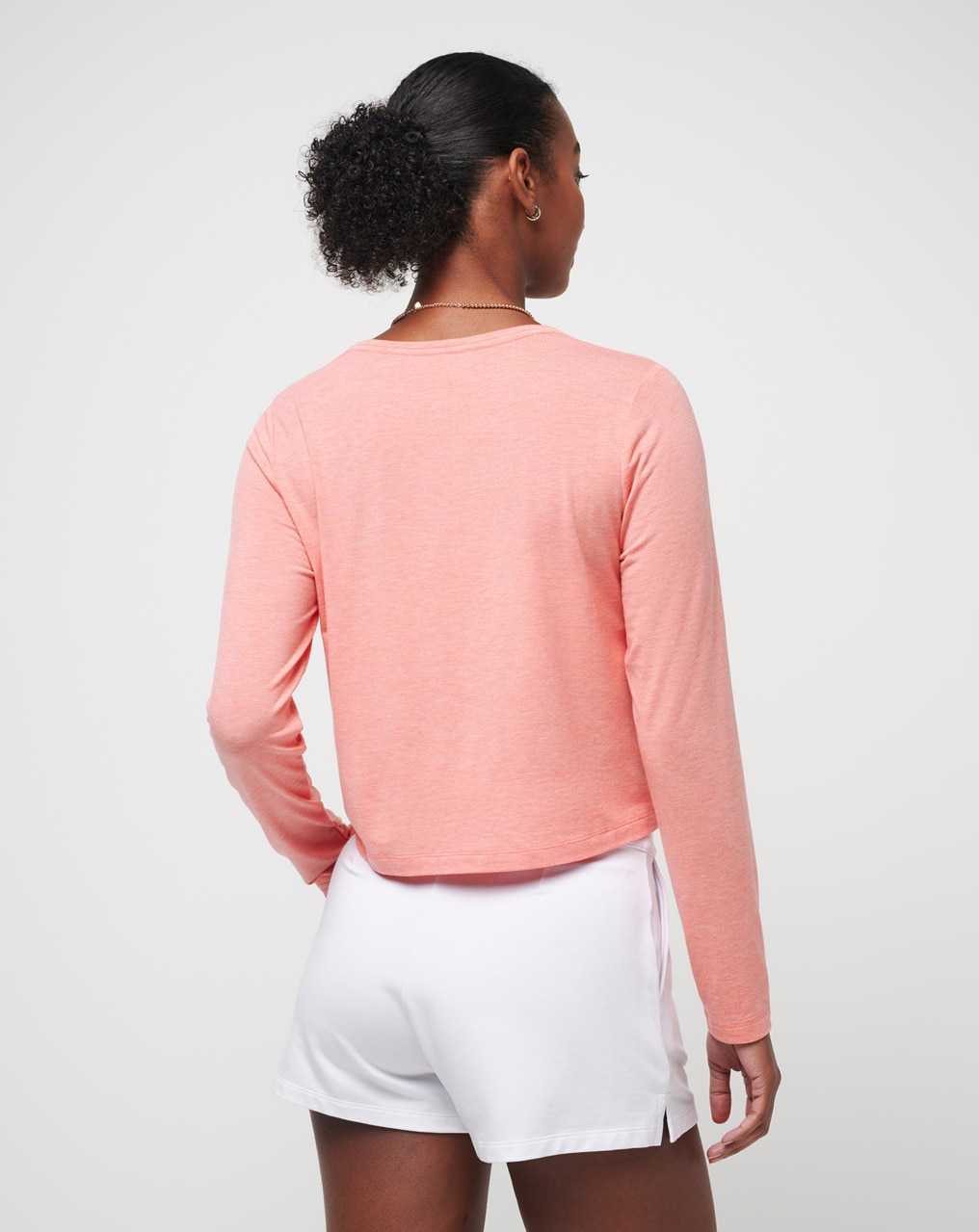 Heather Shell Pink Travis Mathew Botanical Breeze Tissue Top | ZCVN82304