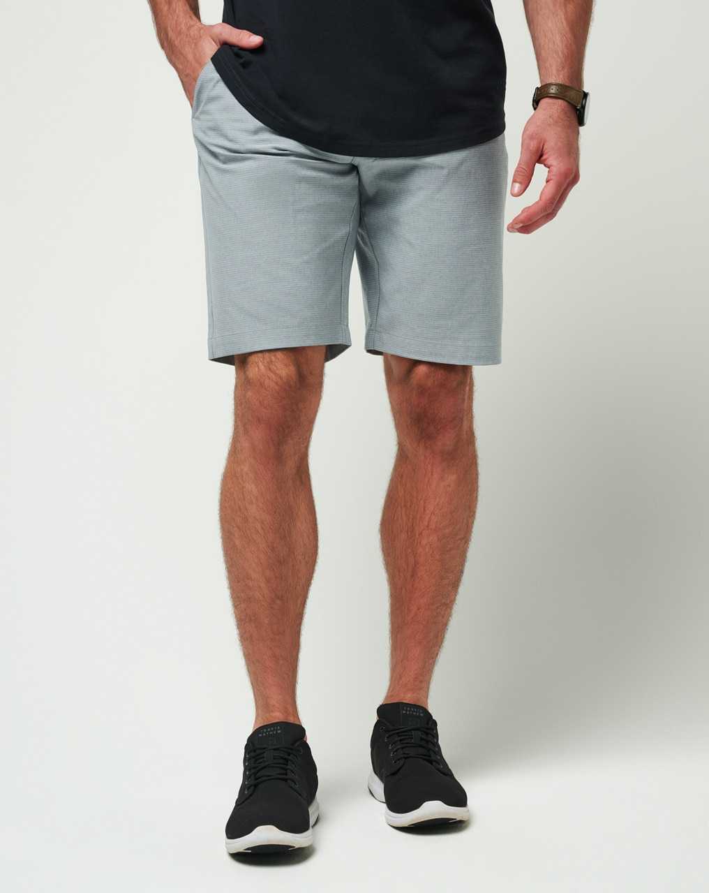 Heather Sleet Travis Mathew Sand Harbor Short 9in | YMZO23985