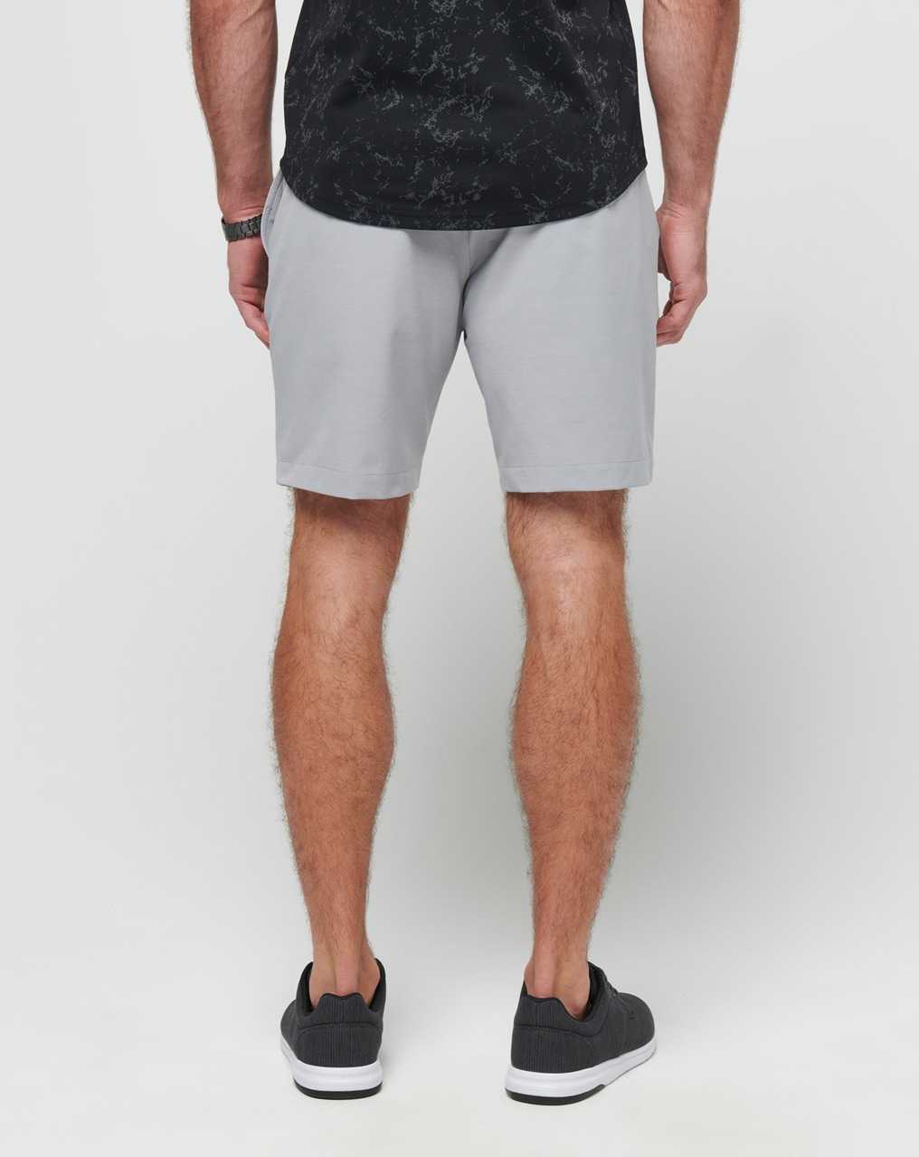 Heather Sleet Travis Mathew Tech Chino Short 8in | NISL29034