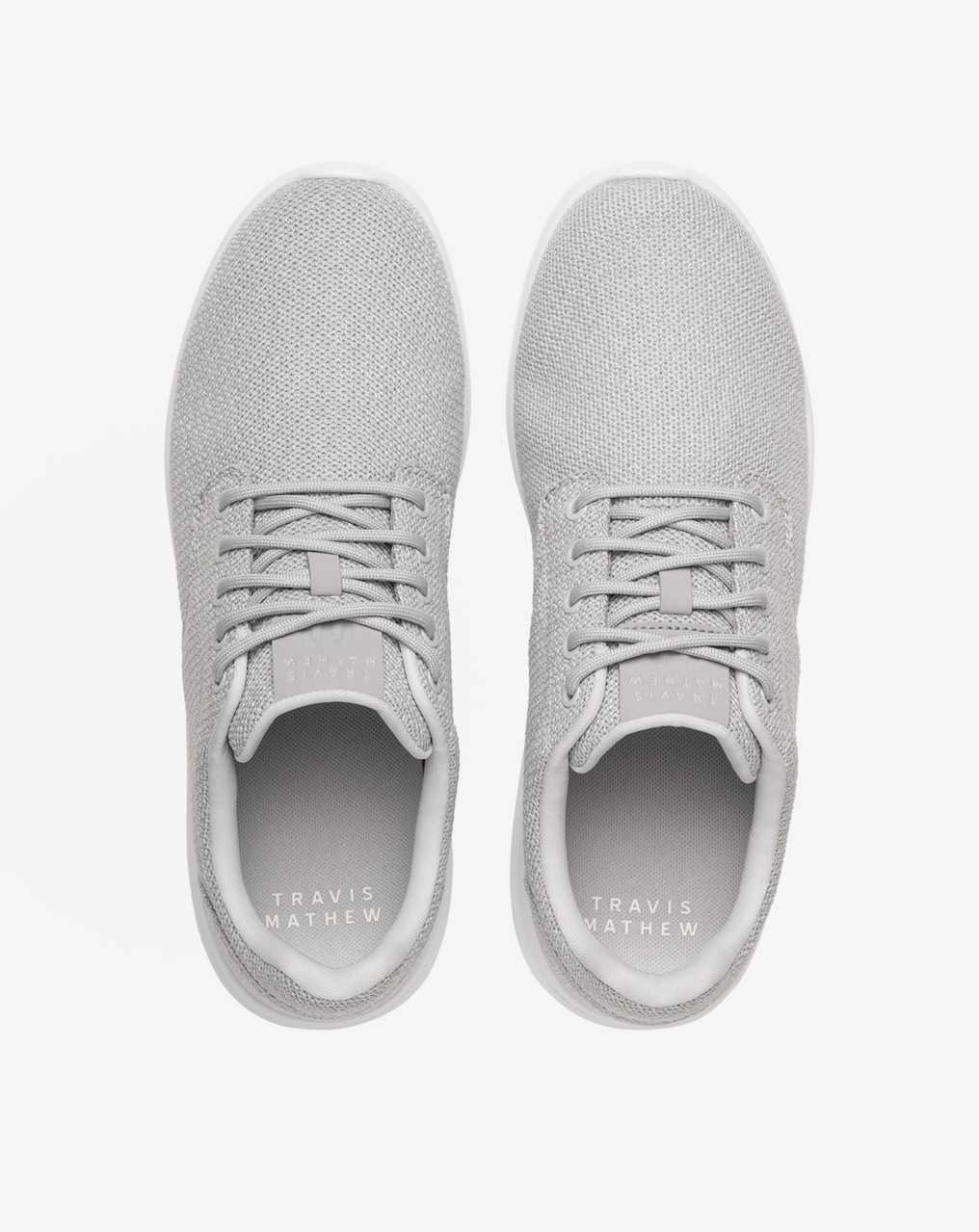 Heather Sleet Travis Mathew The Daily 2 Knit Shoe | YDEV70923