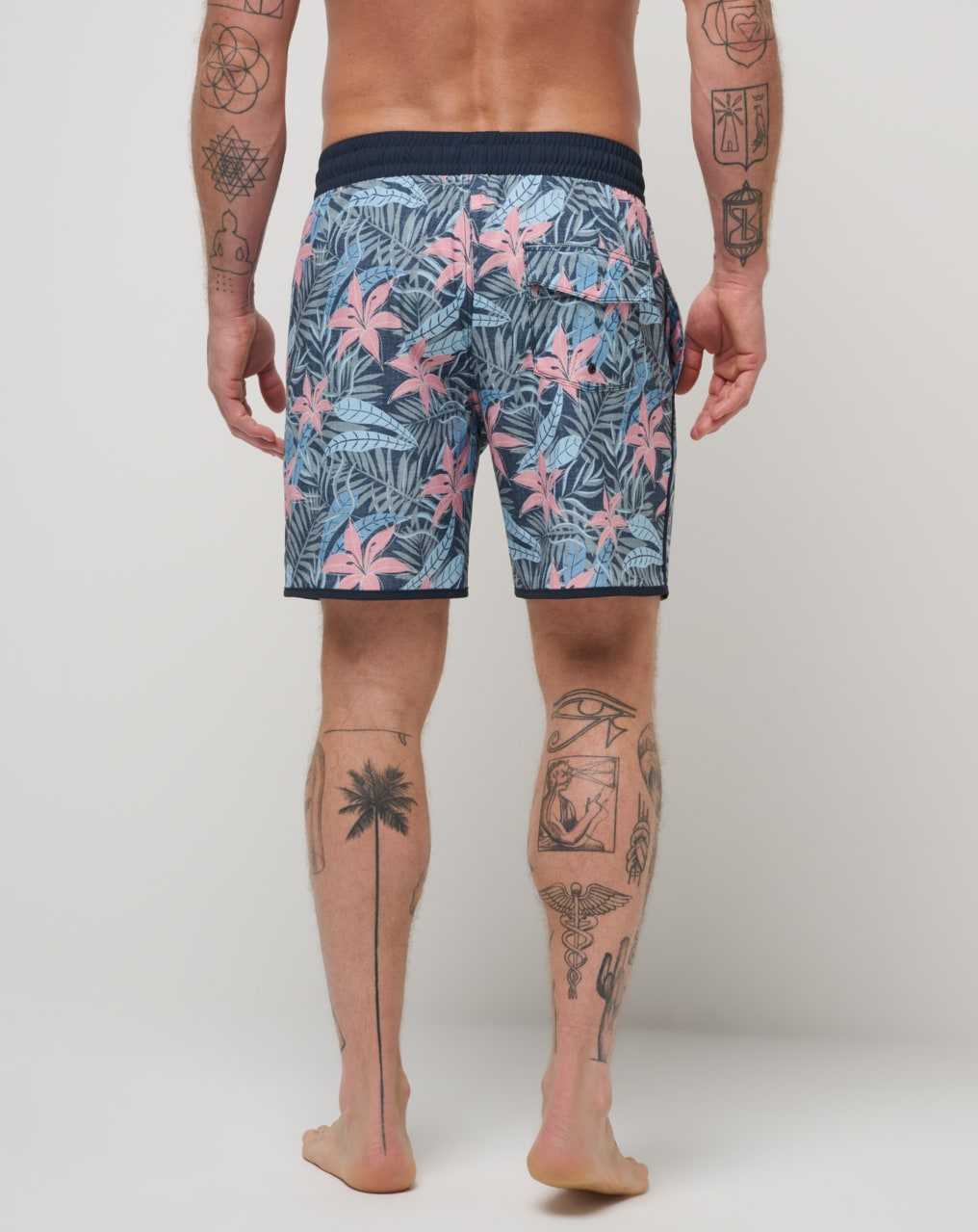 Heather Total Eclipse Travis Mathew Summer Glow Short Boardshort | KDIL13786