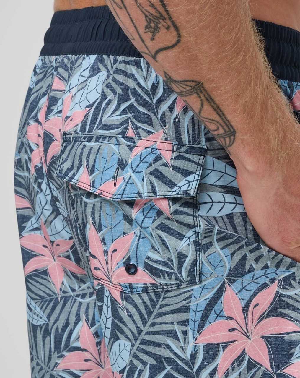 Heather Total Eclipse Travis Mathew Summer Glow Short Boardshort | KDIL13786