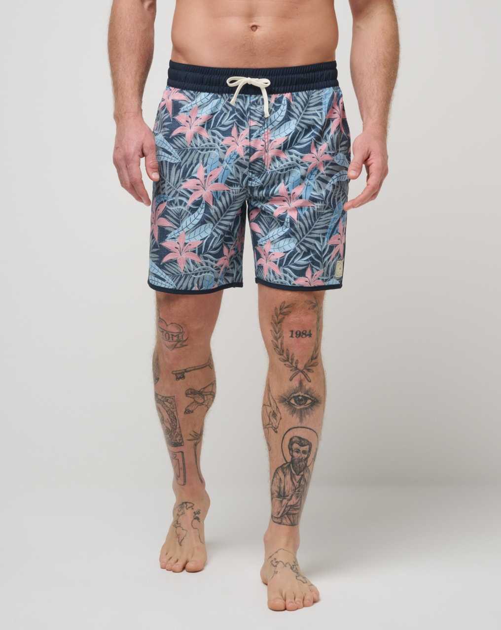 Heather Total Eclipse Travis Mathew Summer Glow Short Boardshort | KDIL13786