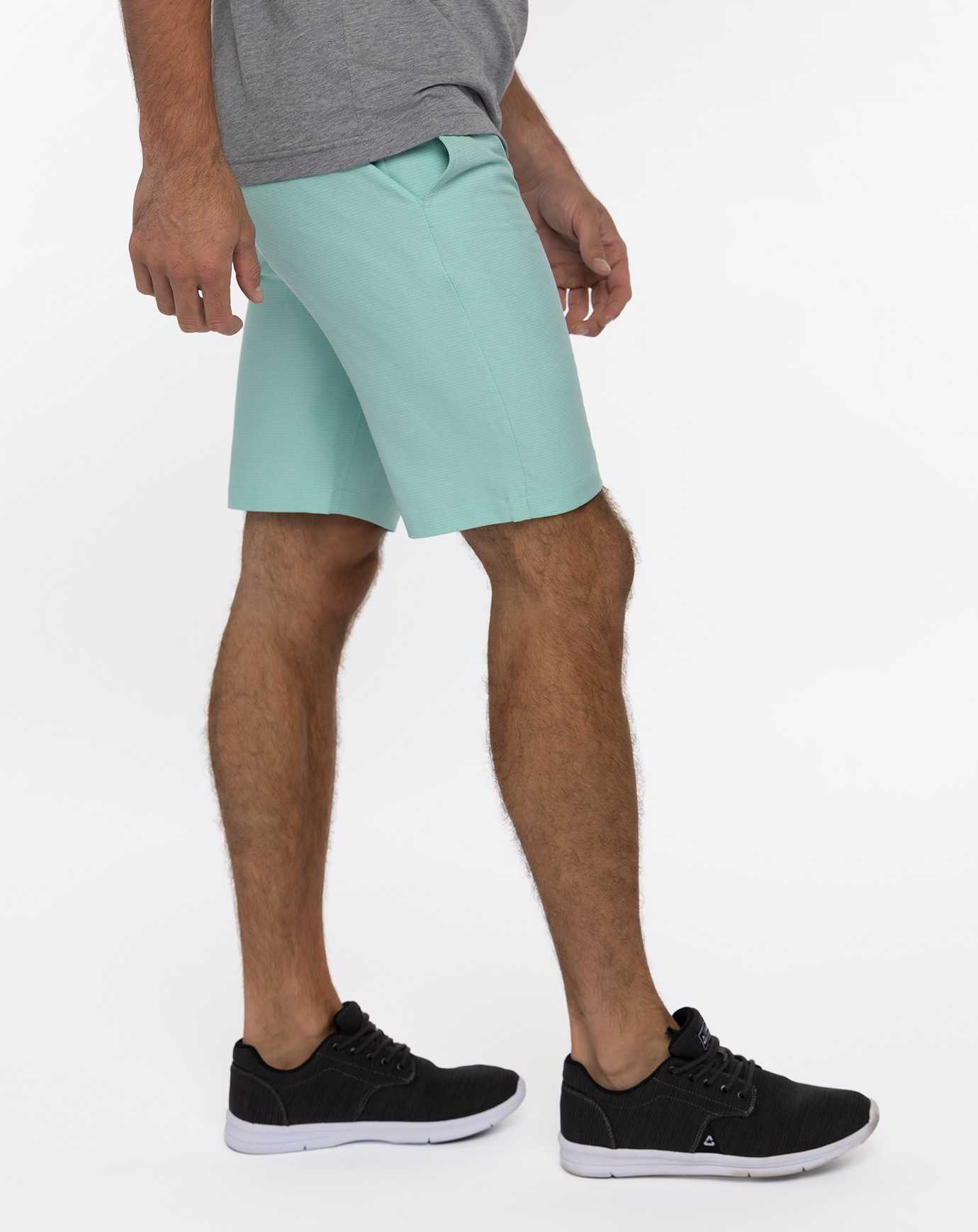 Heather Turquoise Travis Mathew Sand Harbor Short 9in | ZABH75231