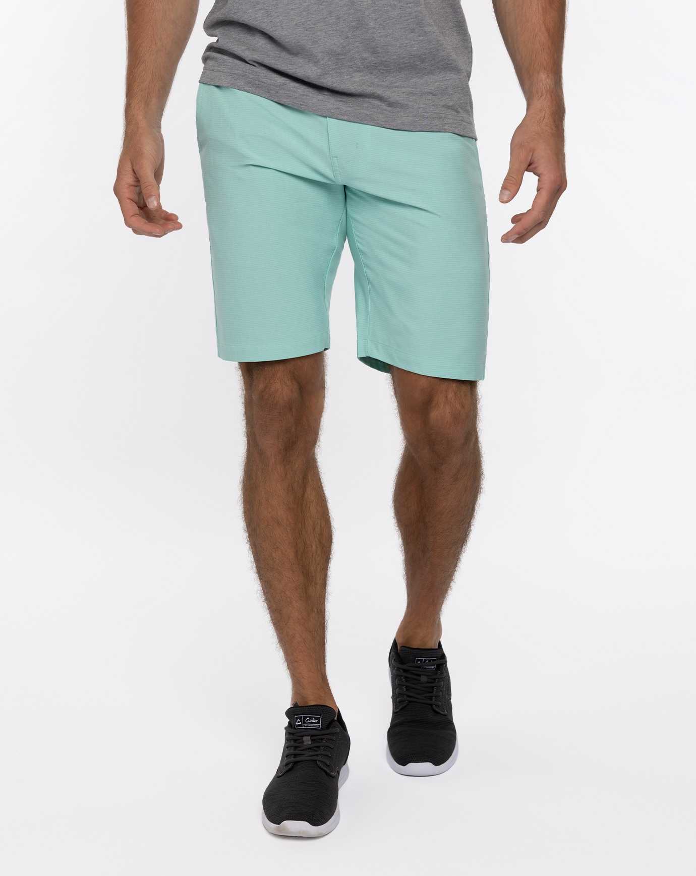 Heather Turquoise Travis Mathew Sand Harbor Short 9in | ZABH75231