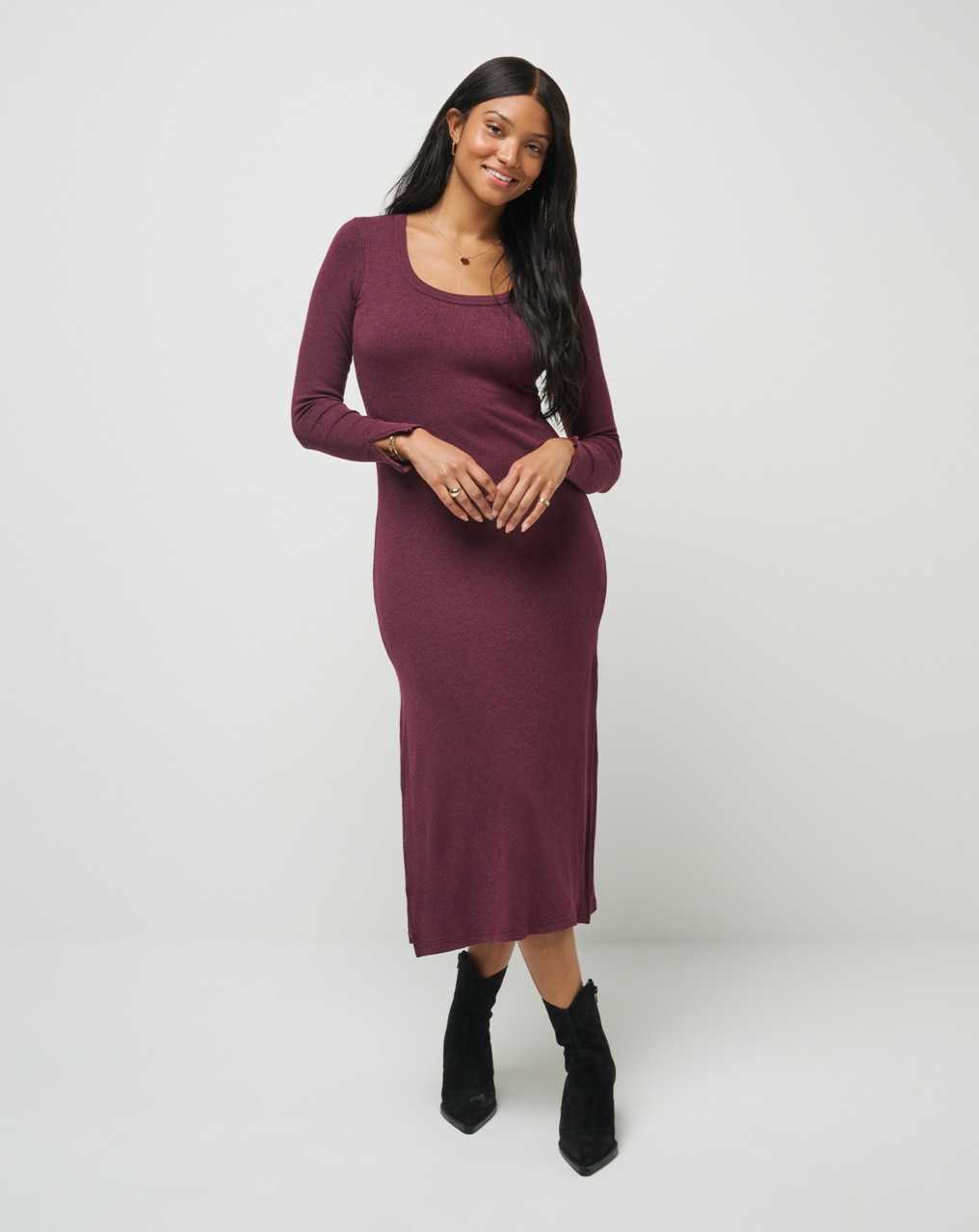 Heather Winetasting Travis Mathew Cloud Rib Retreat Dress | EWVR03678