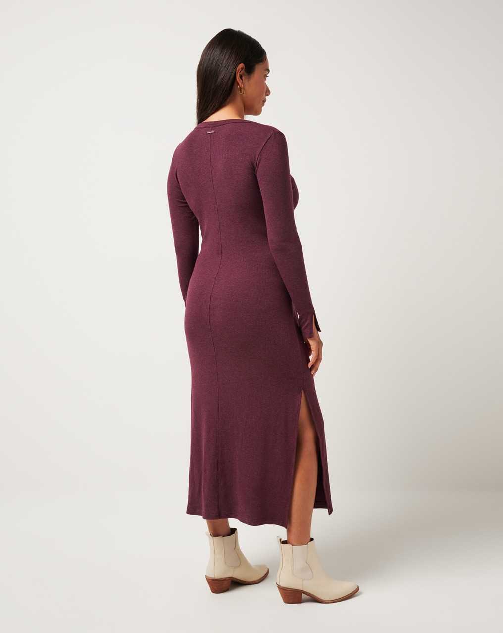 Heather Winetasting Travis Mathew Cloud Rib Retreat Dress | EWVR03678