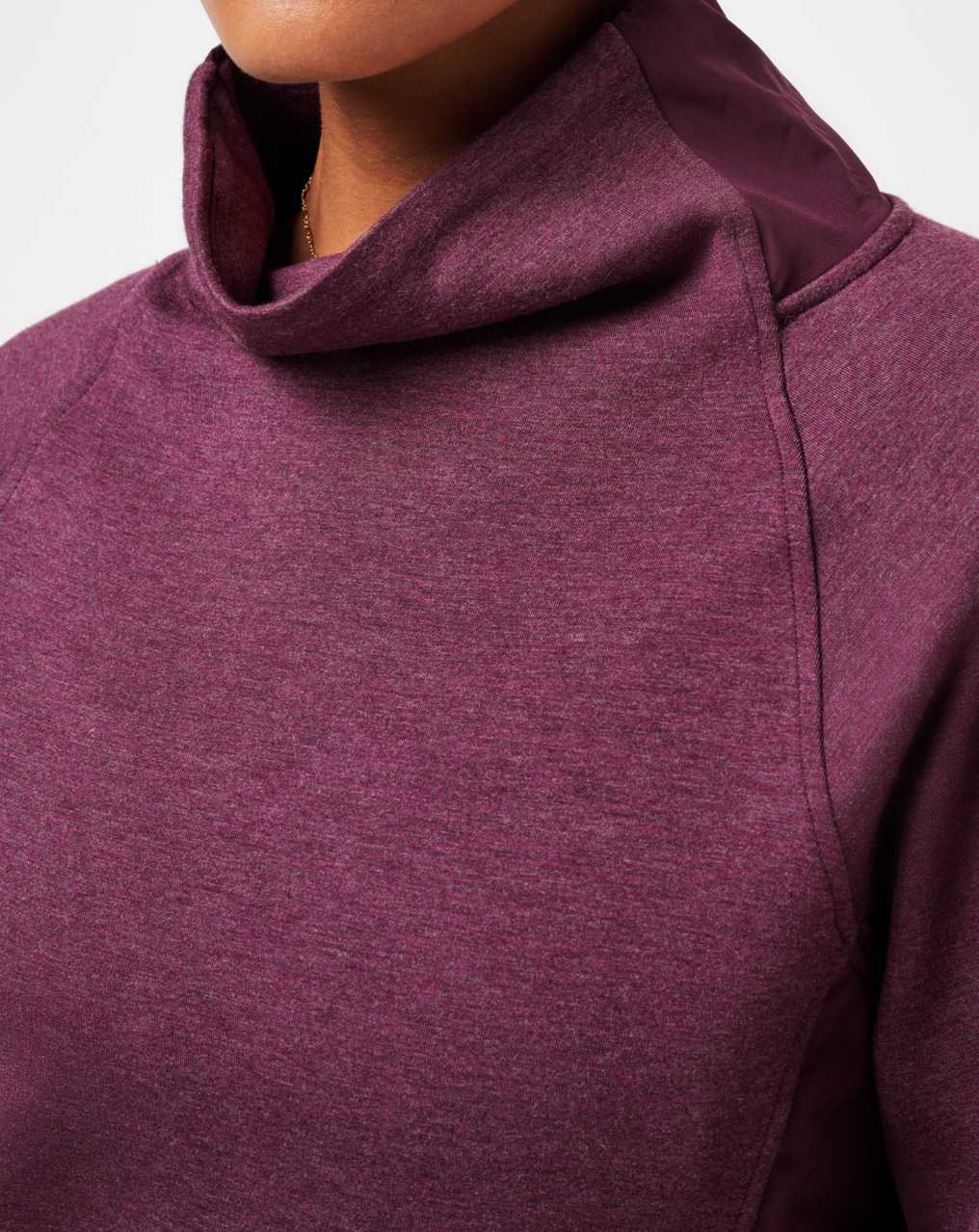 Heather Winetasting Travis Mathew Delightful Funnel Neck | UMKB45106