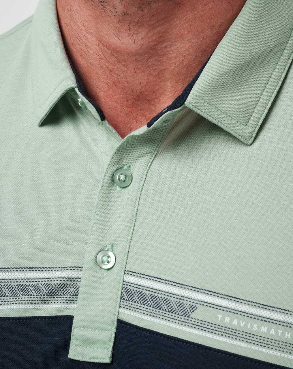 Jadeite Travis Mathew Rustic Route Polo | TGZY98314