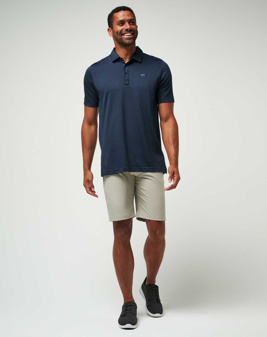 Khaki Travis Mathew Beck Short 9.5in | EIKZ21743