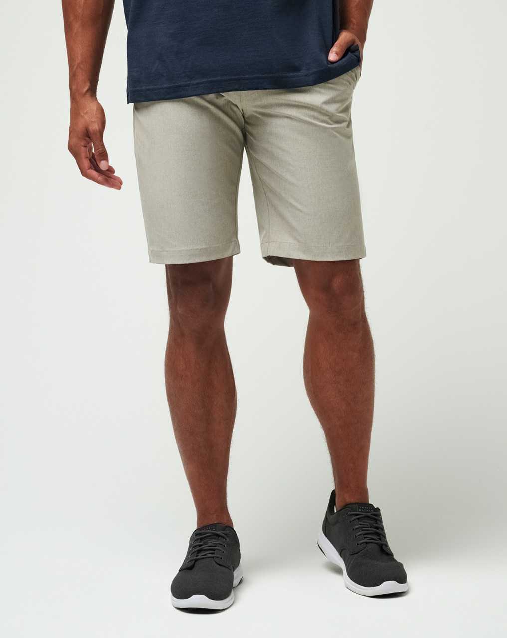 Khaki Travis Mathew Beck Short 9.5in | EIKZ21743