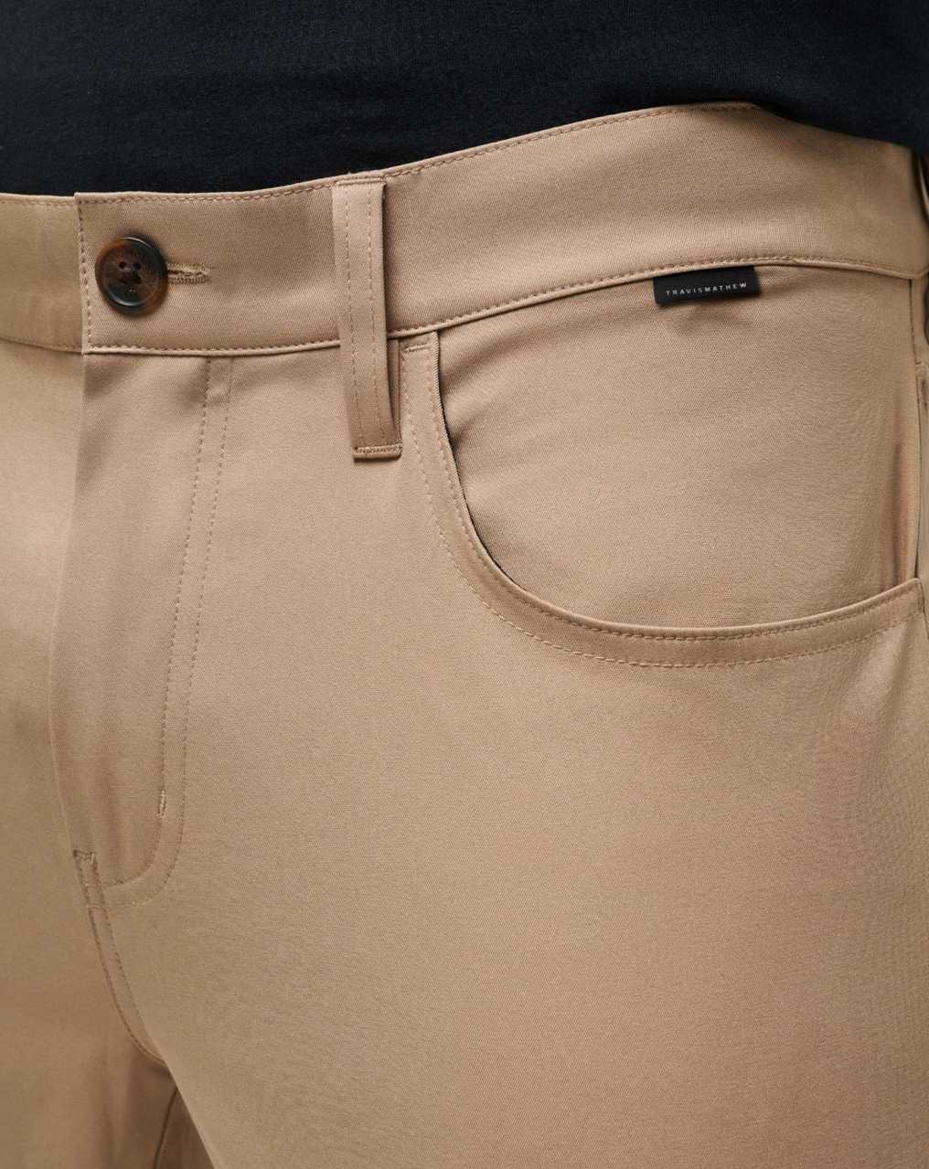 Khaki Travis Mathew Open To Close Pant | SPRB94563