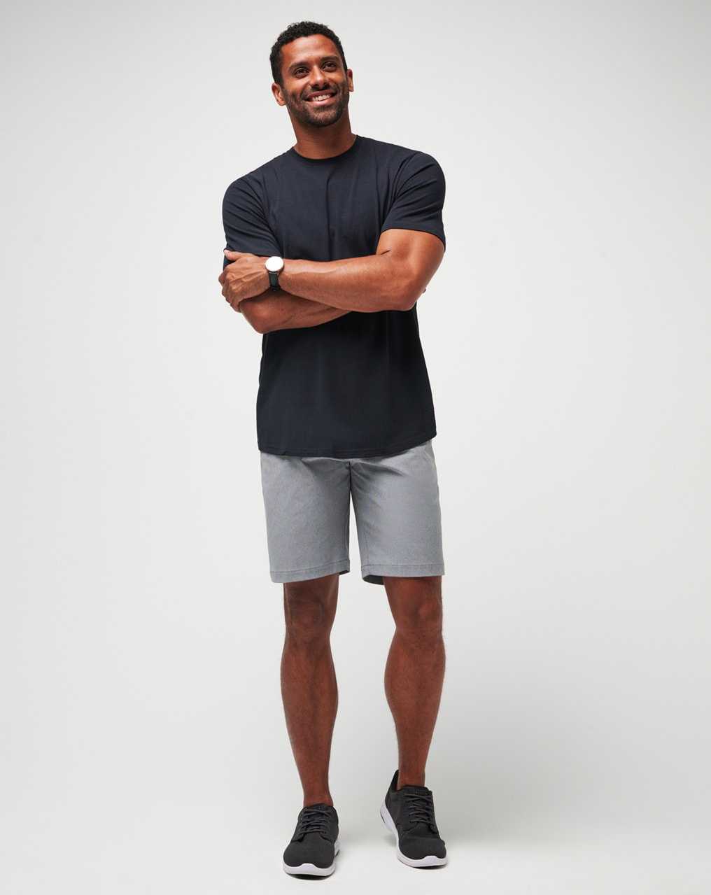 Light Grey Travis Mathew Beck Short 9.5in | LRHV06187