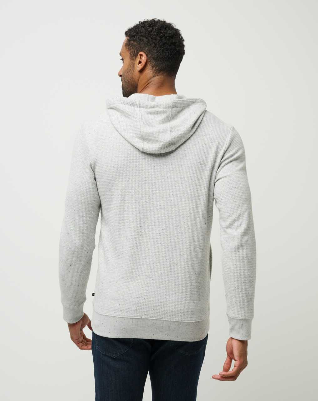 Light Grey Travis Mathew Cloud Waffle Hoodie | MXAI23859