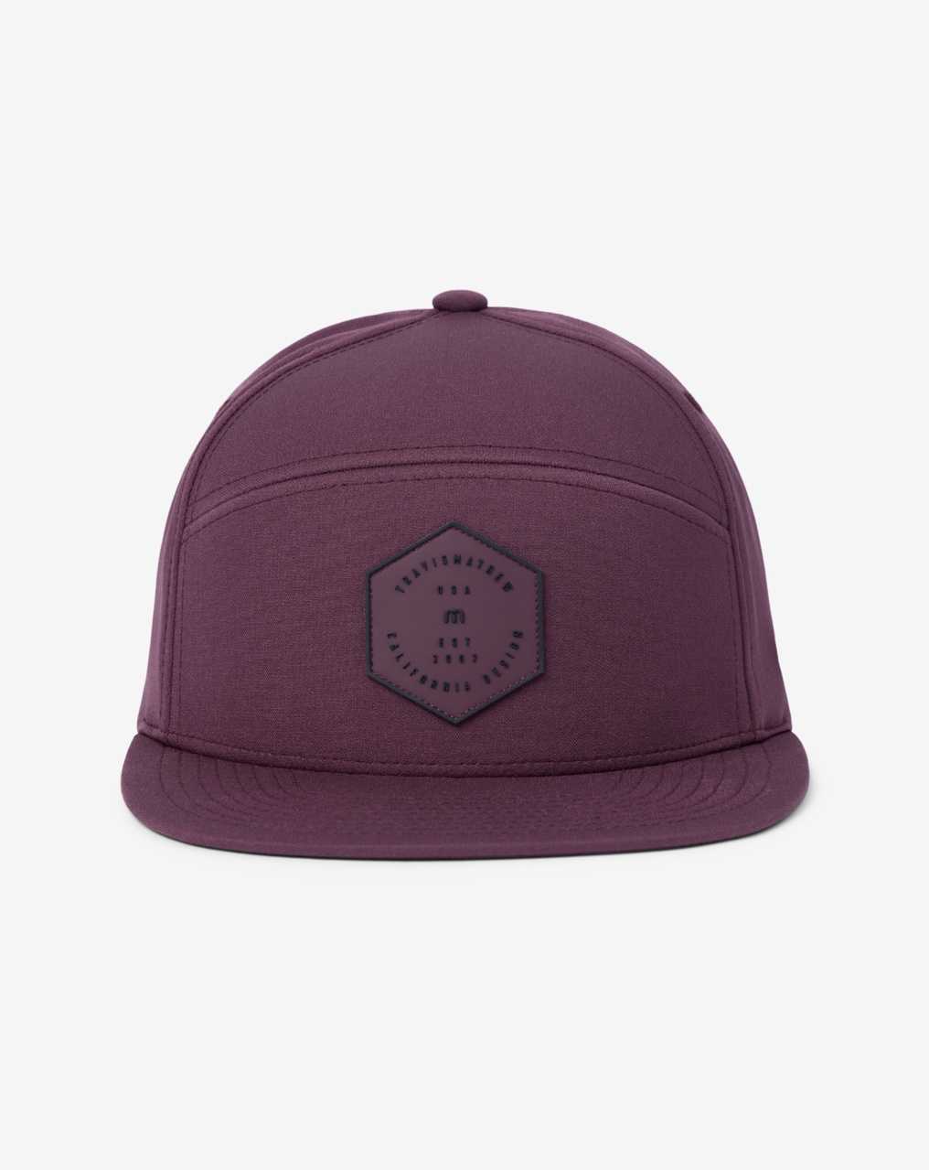 Mauve Wine Travis Mathew Triple Threat Snapback Hat | PJQR01437