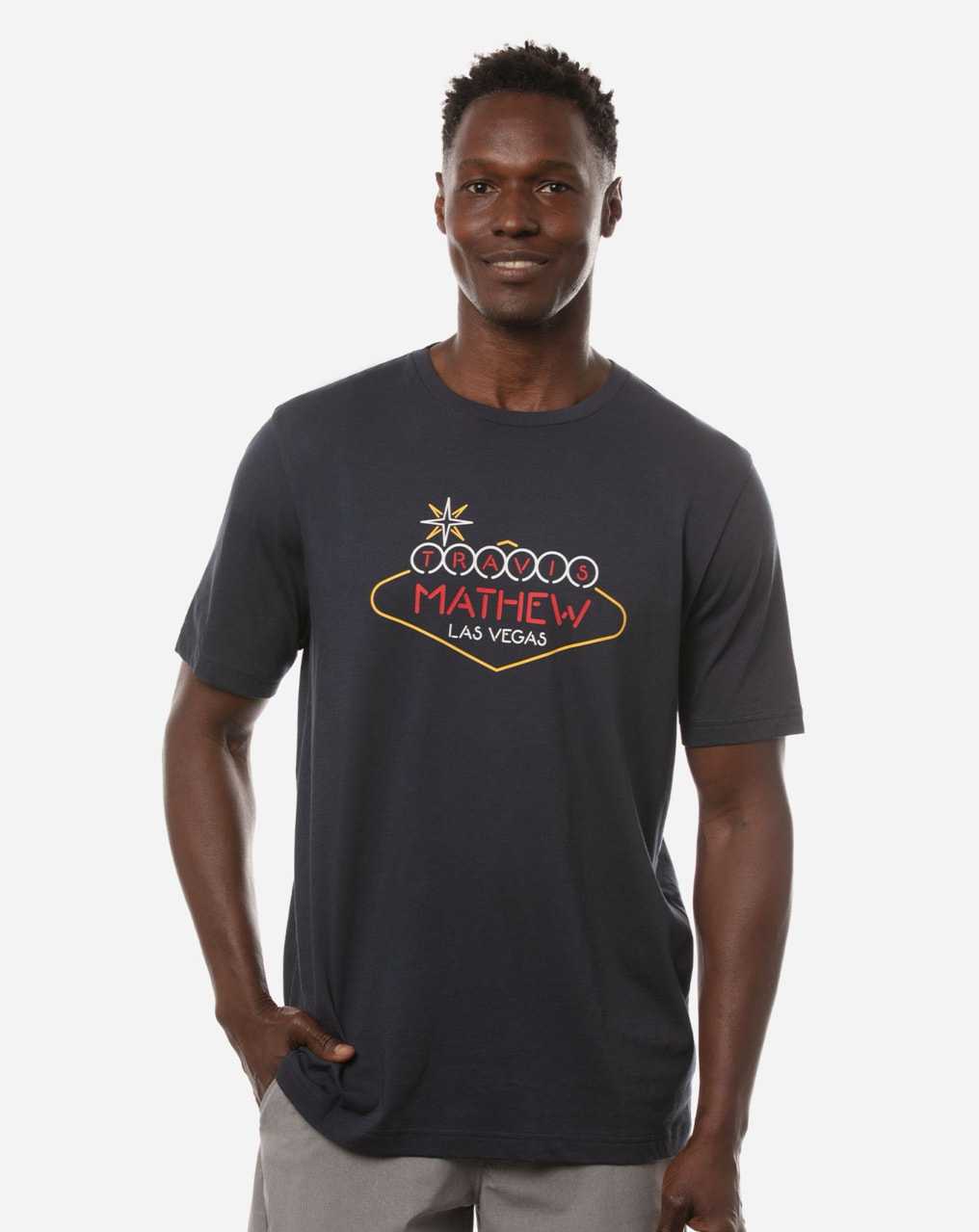 Mood Indigo Travis Mathew La To Vegas 2.0 Tee | UZPH76982