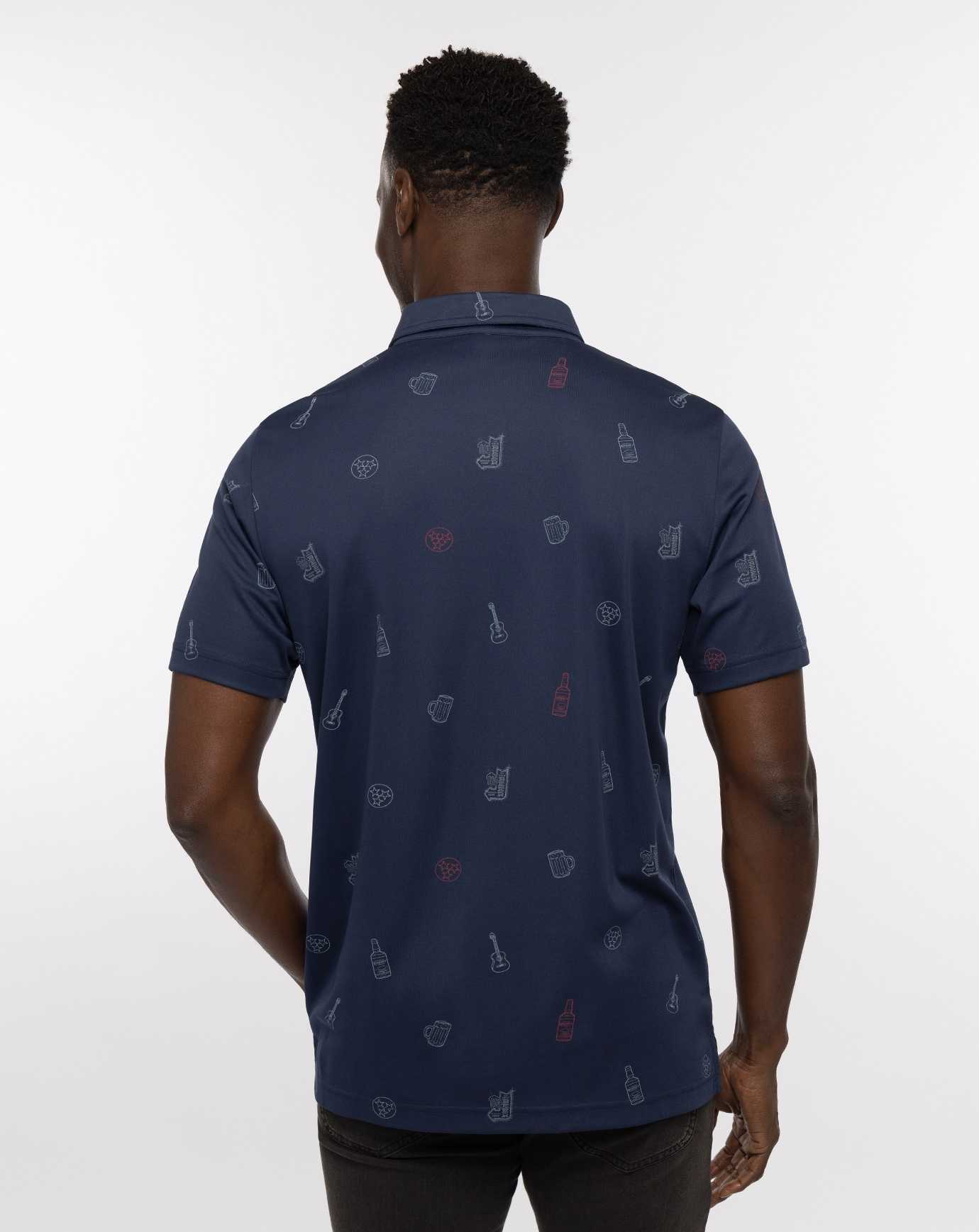 Mood Indigo Travis Mathew Stock The Cooler Polo | JQNW31279