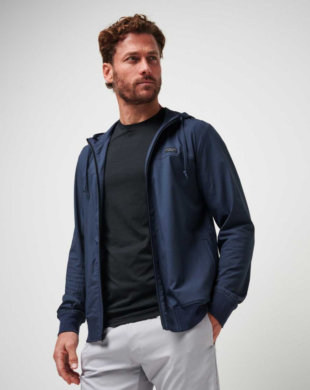 Mood Indigo Travis Mathew Wanderlust Hoodie | CYKI78923