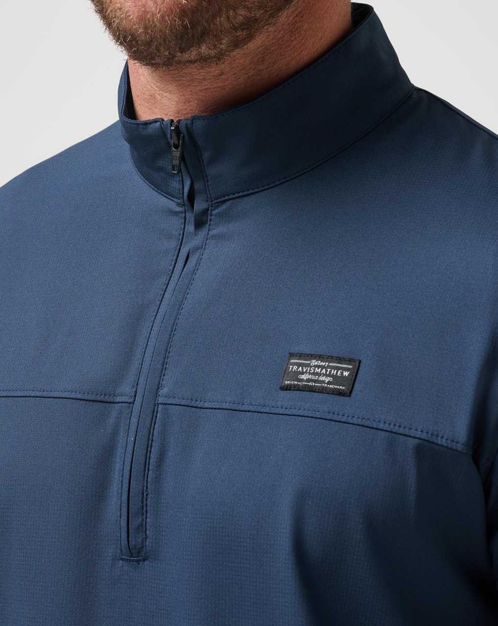 Mood Indigo Travis Mathew Wanderlust Quarter Zip | TSND05829