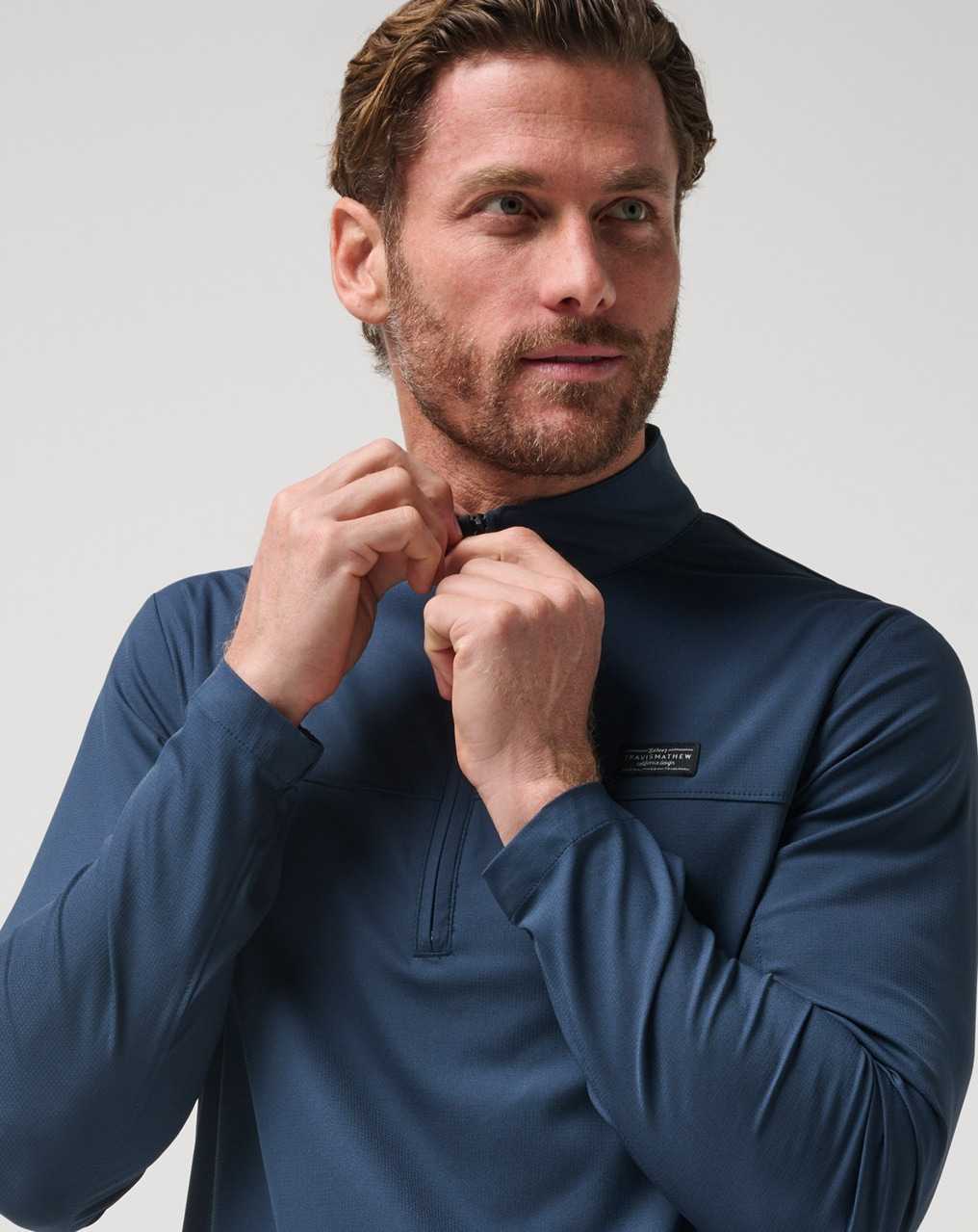 Mood Indigo Travis Mathew Wanderlust Quarter Zip | TSND05829