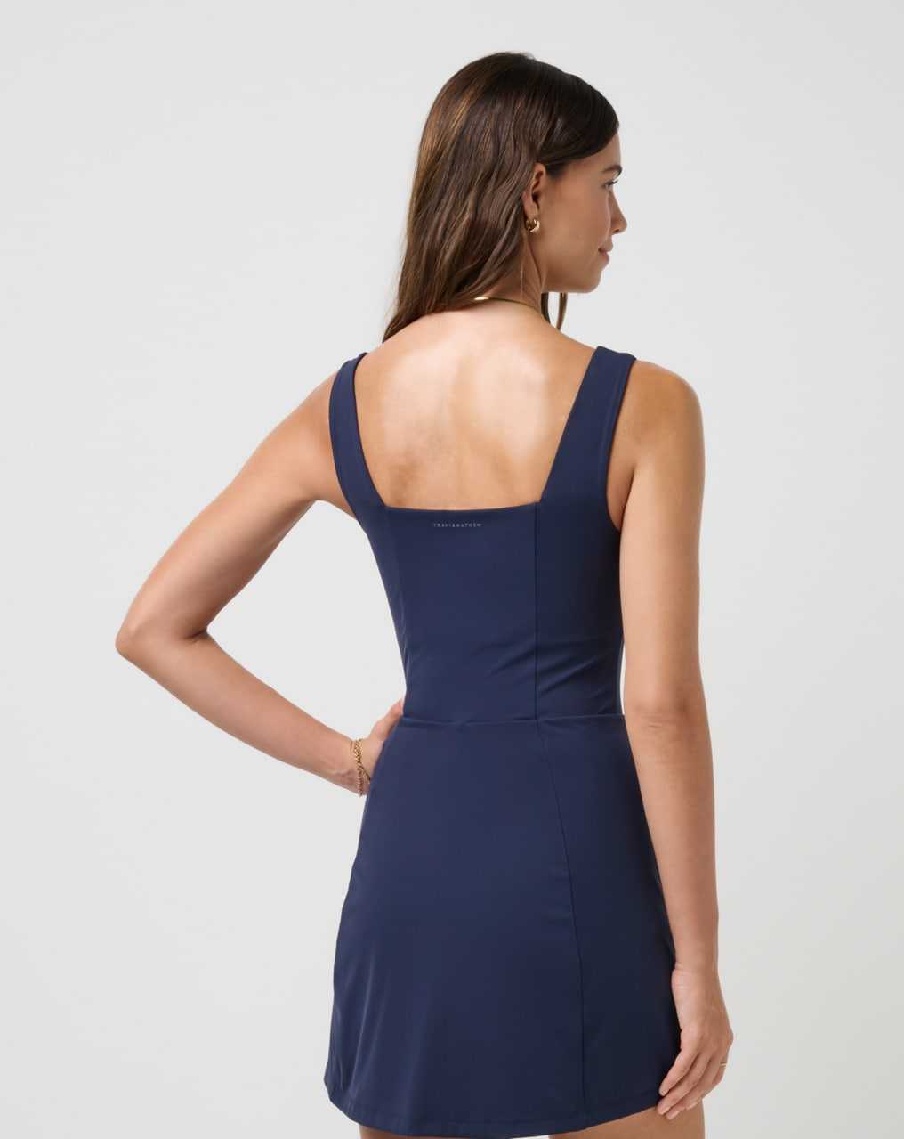 Navy Blazer Travis Mathew Moveknit Sleeveless Dress | LOYK60519