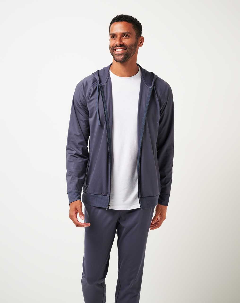 Navy Travis Mathew Cloud Track Jacket | CYZB71894