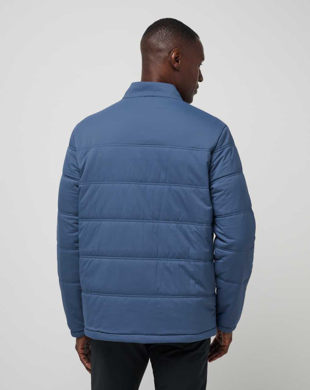 Navy Travis Mathew Palisades Puffer Jacket | KQWJ70251