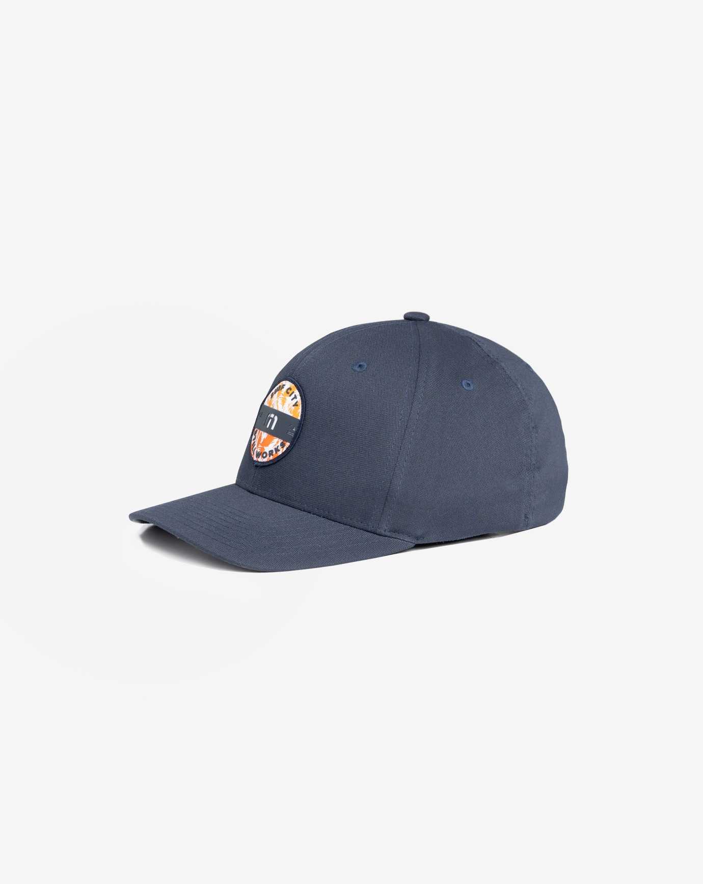 Navy Travis Mathew Saturday Finest Snapback Hat | VGUI84391