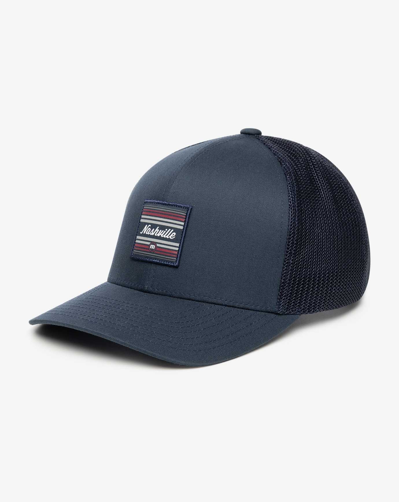 Navy Travis Mathew Step Dancing Snapback Hat | PHWS47596