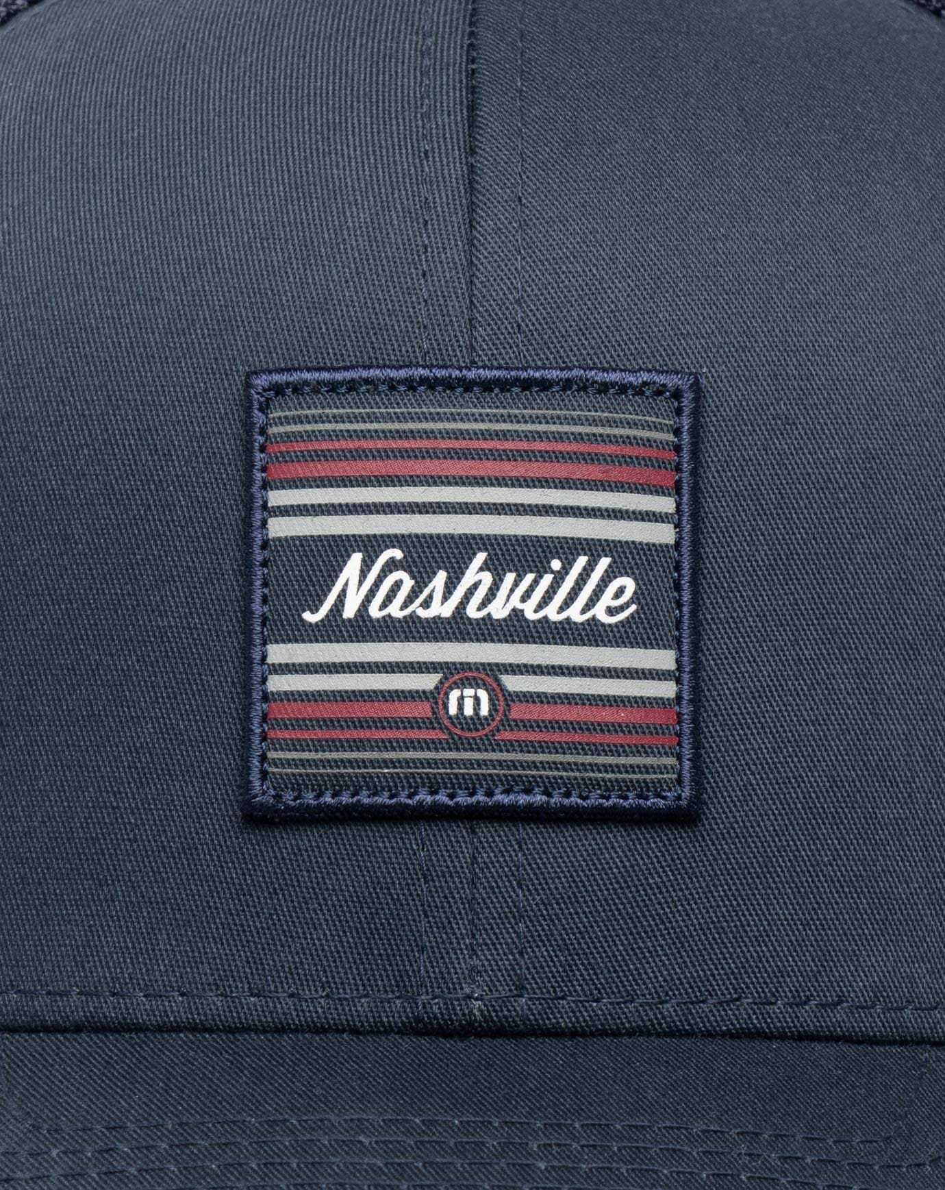 Navy Travis Mathew Step Dancing Snapback Hat | PHWS47596