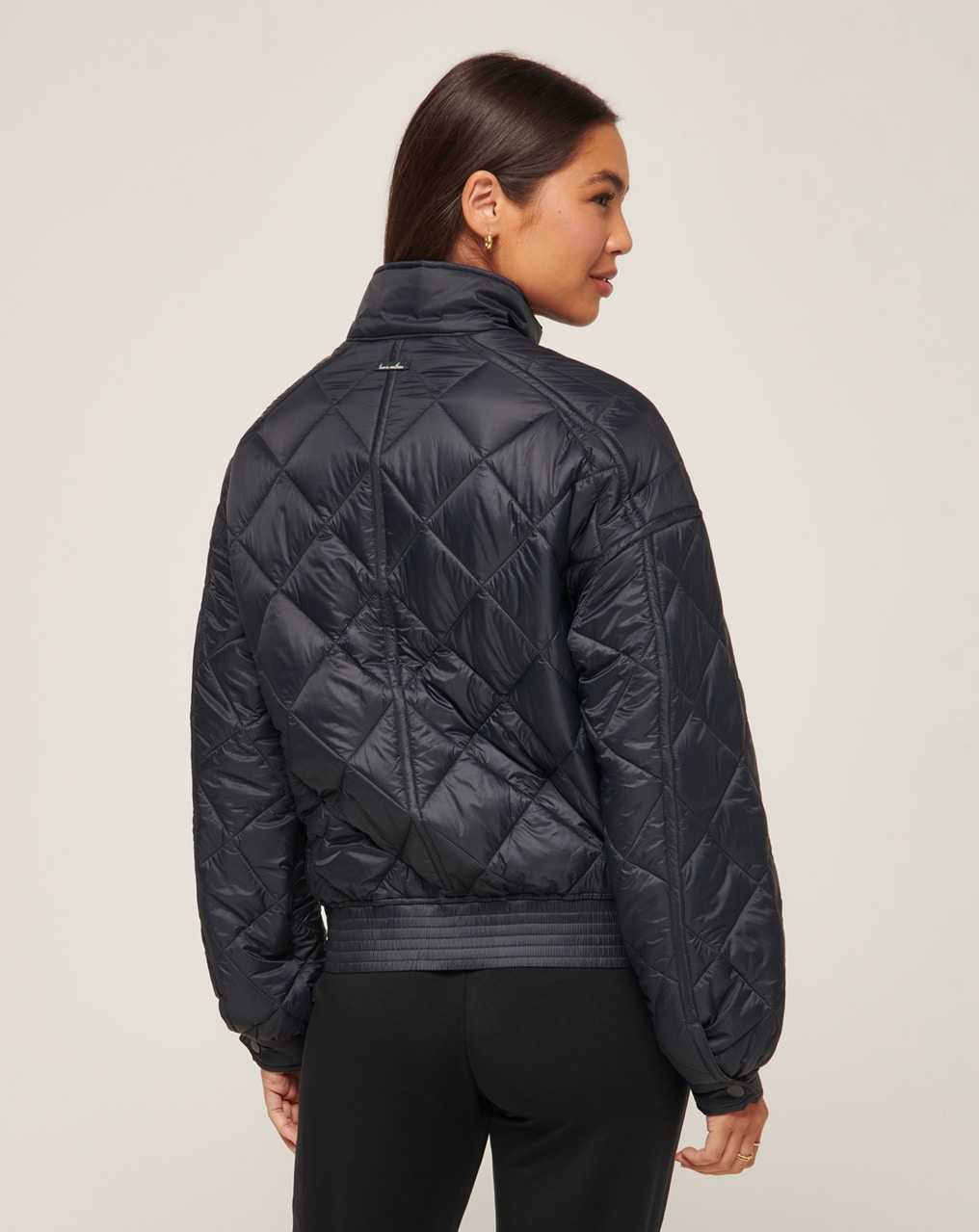 Obsidian Travis Mathew Lights At Night Quilted Jacket | CDGB20816