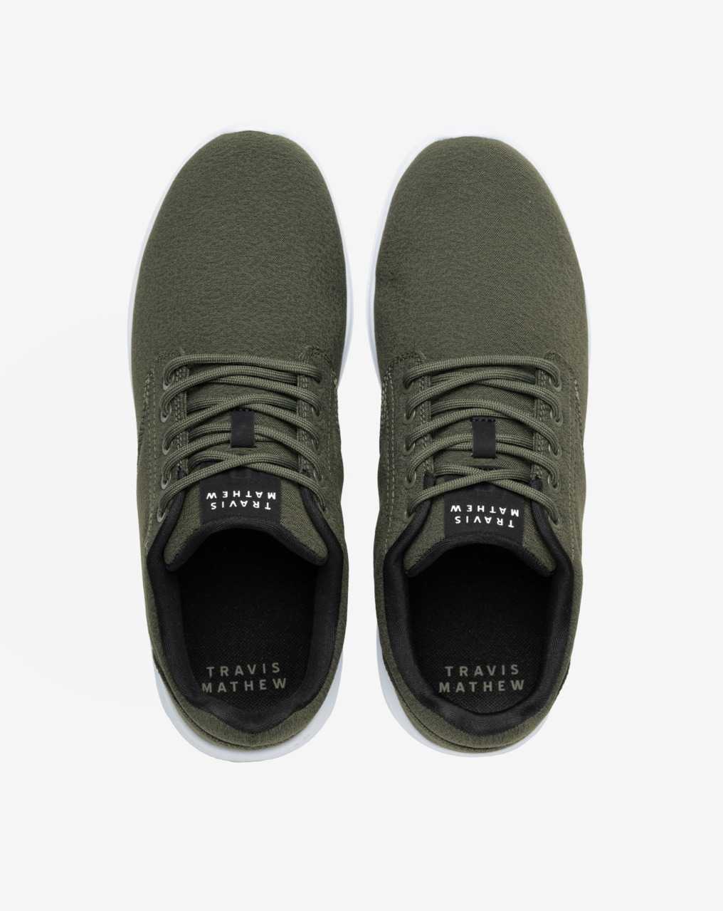 Olive Green Travis Mathew The Daily 2 Woven Shoe | WIDS78041