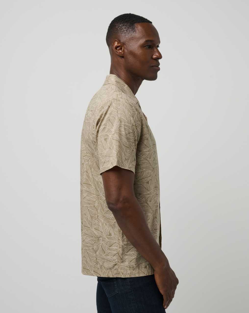 Oxford Tan Travis Mathew Afternoon Sun Button-up | TGIP18276