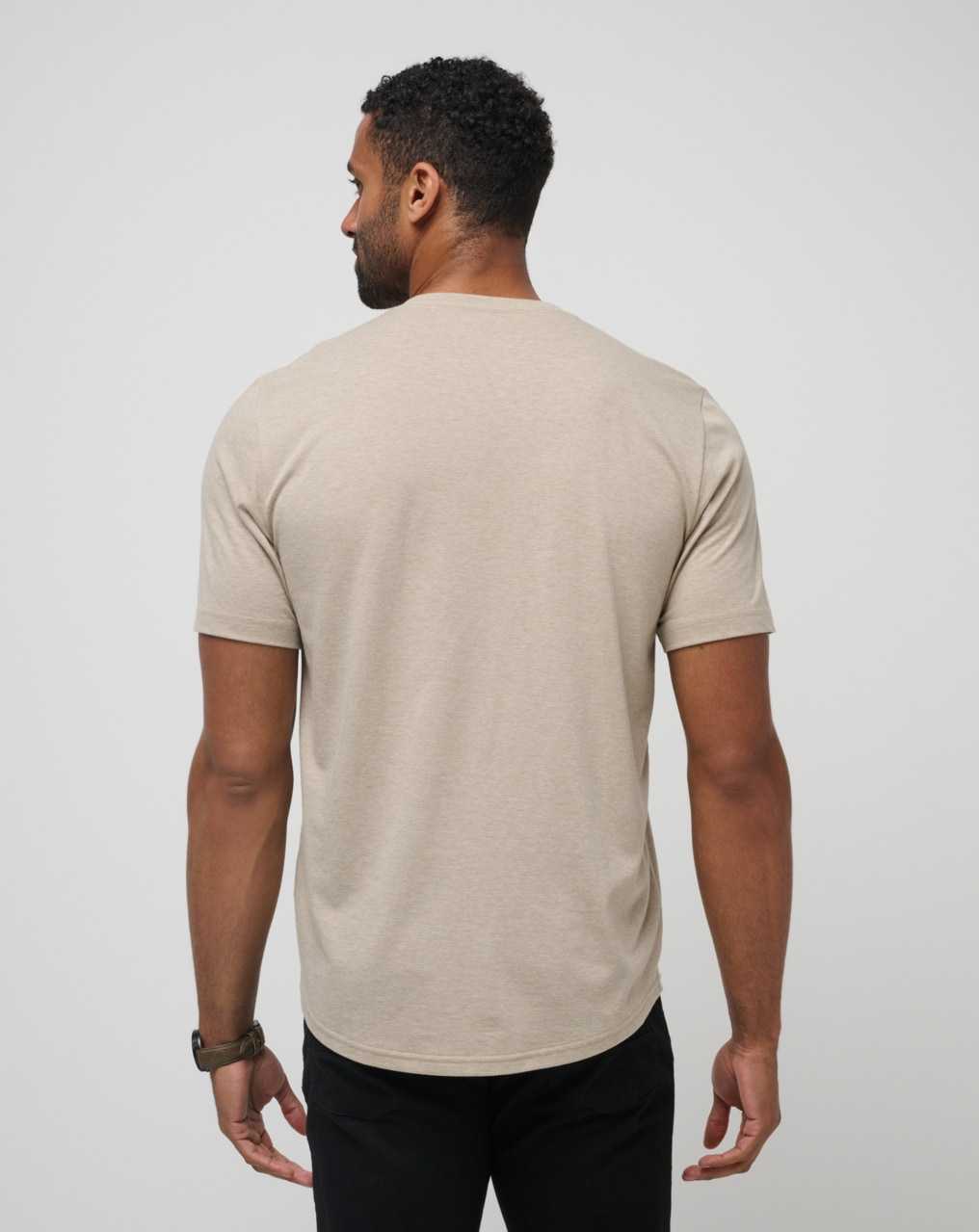 Oxford Tan Travis Mathew Fading Sunlight Tee | MWCA69734