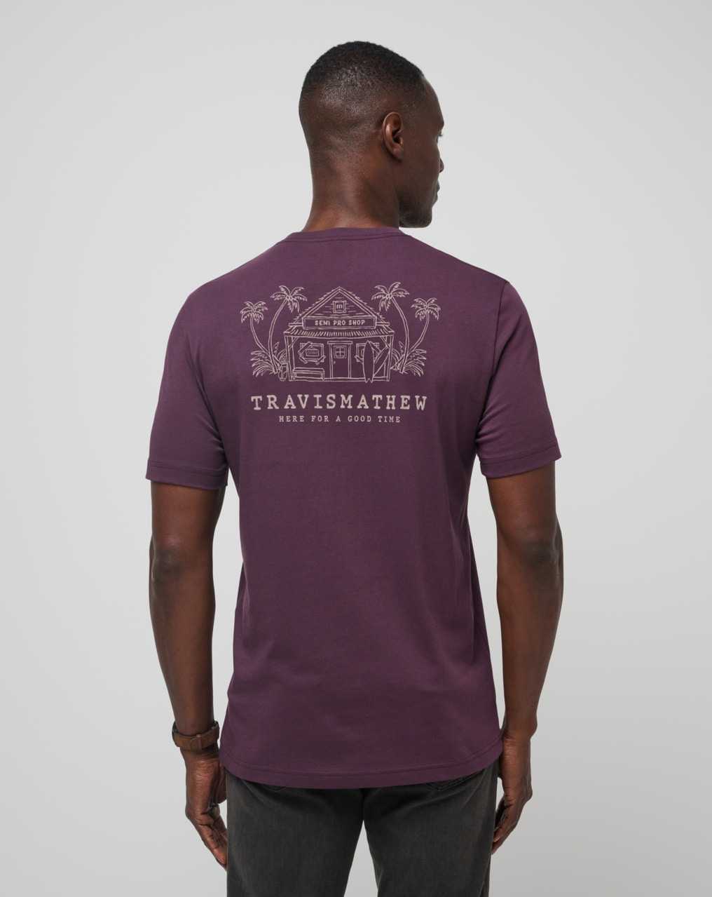 Plum Travis Mathew Island Gem Tee | IBHZ65097