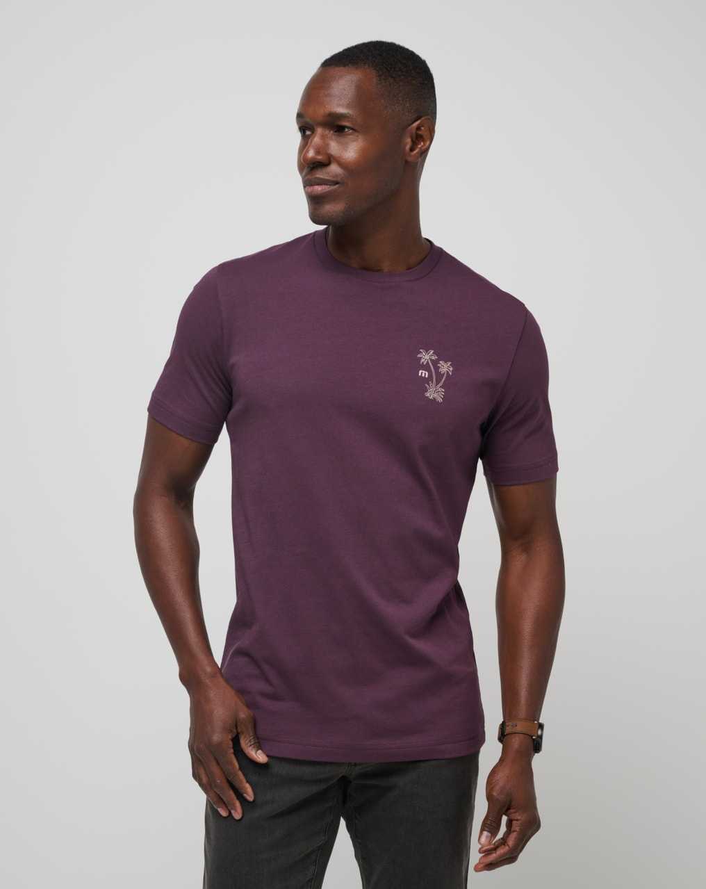 Plum Travis Mathew Island Gem Tee | IBHZ65097