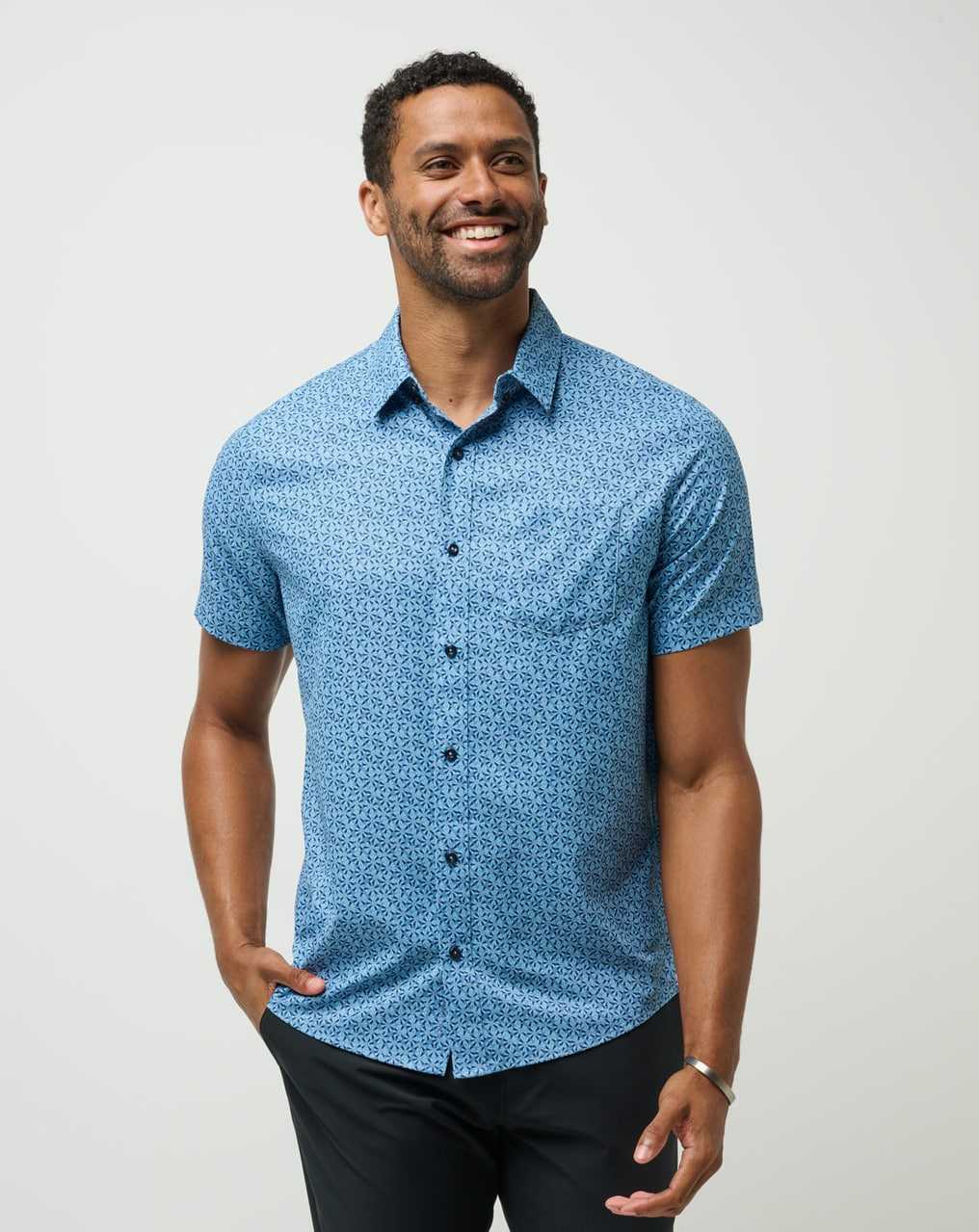 Quiet Harbor Travis Mathew Country Mile Button-up | HSPD54973